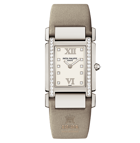 Patek Philippe Twenty~4 Watch 4920G-010 25 mm White gold Case White Dial