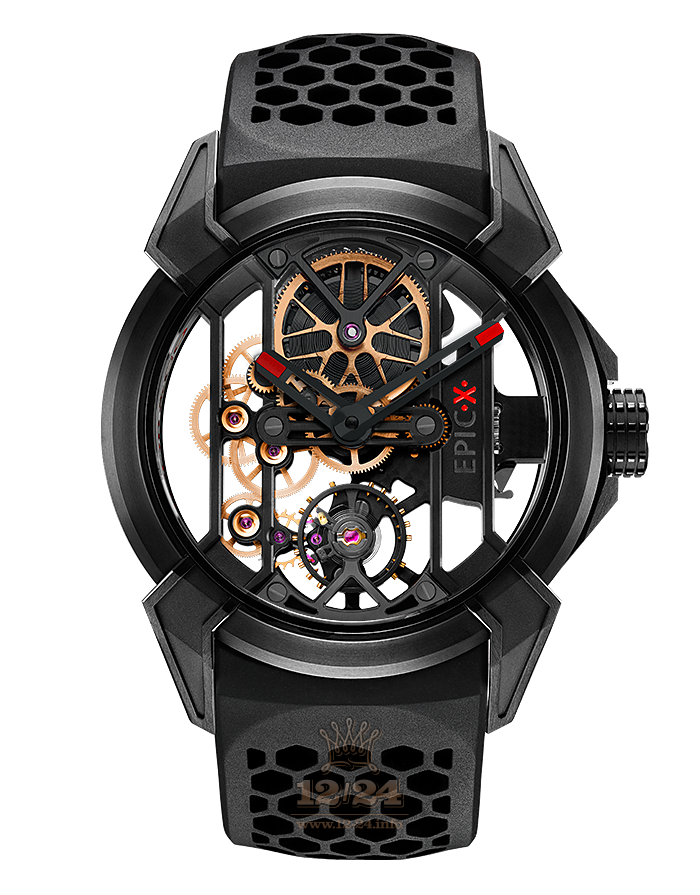 Jacob & Co Gents Collection Watch EX100.21.NS.PX.A 44 mm Titanium DLC coating Case