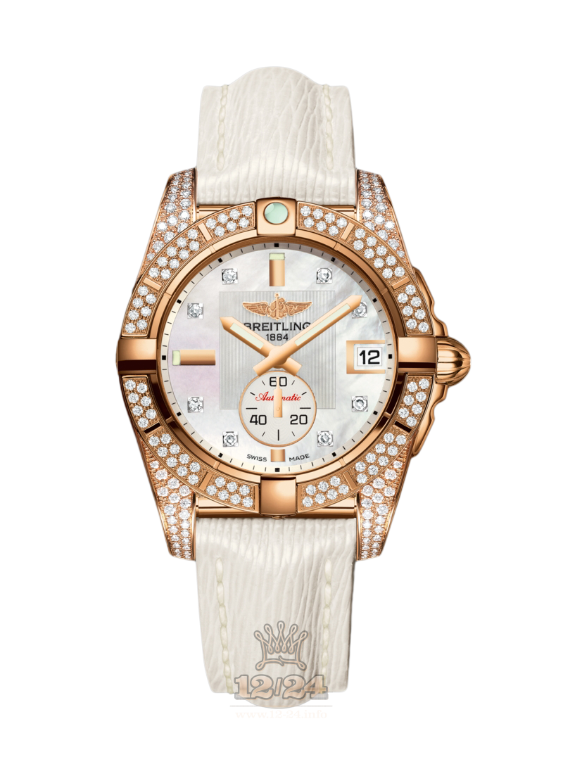 Breitling Galactic Watch H3733063|A725|236X|H16BA.1 36 mm Pink gold Case White Dial