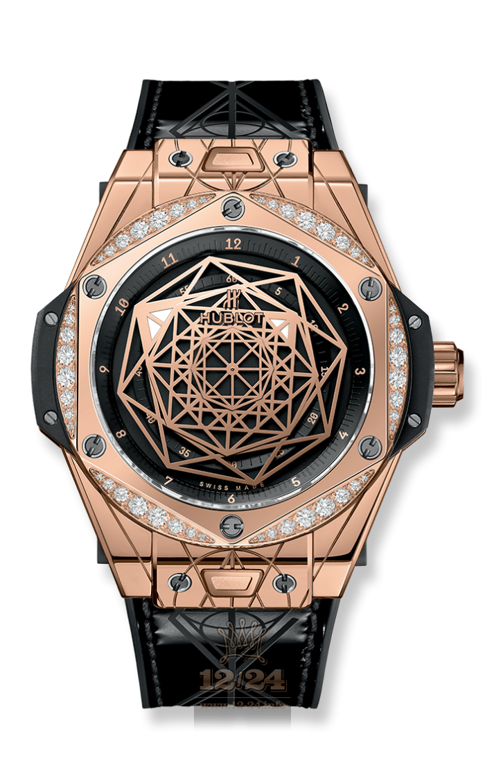 Hublot Big Bang Watch 465.OS.1118.VR.1204.MXM17 39 mm Pink gold Case Golden Dial