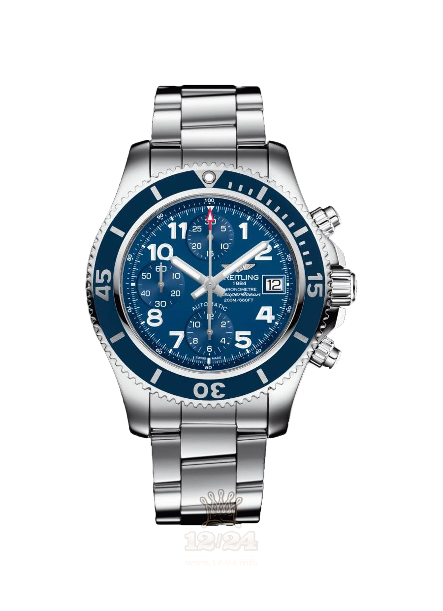 Breitling Superocean Watch A13311D1|C971|161A 42 mm Stainless steel Case Dark blue Dial