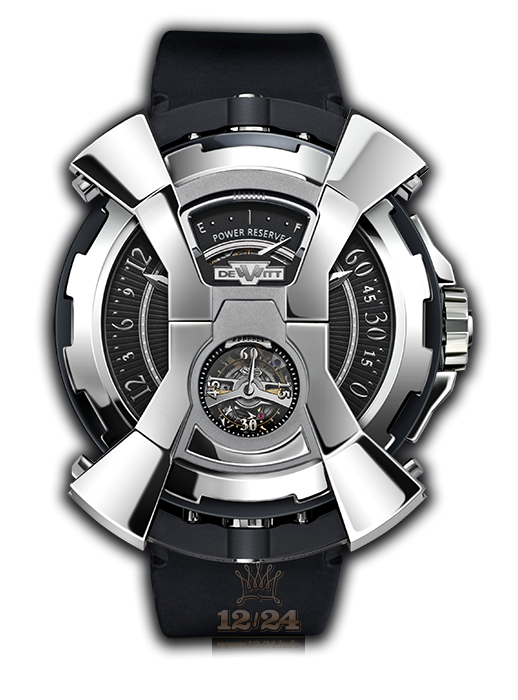 Dewitt Concept Watch X-Watch Tourbillon 49 mm Titanium Case Black Dial