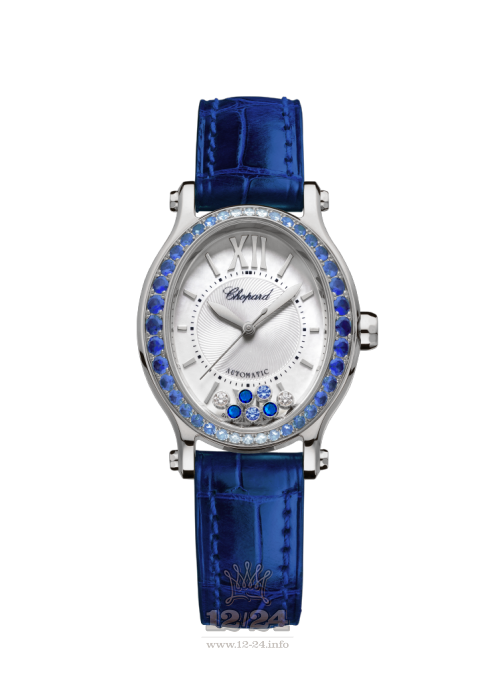 Chopard Happy Sport Watch 275362-1003 31 mm White gold Case Silver Dial