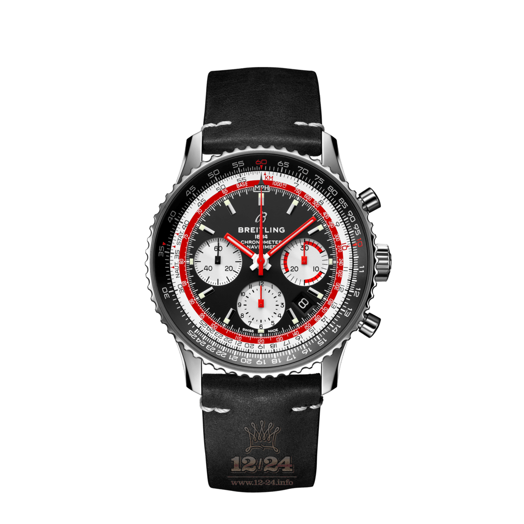 Breitling Navitimer Watch AB01211B1B1X2 43 mm Stainless steel Case Black Dial