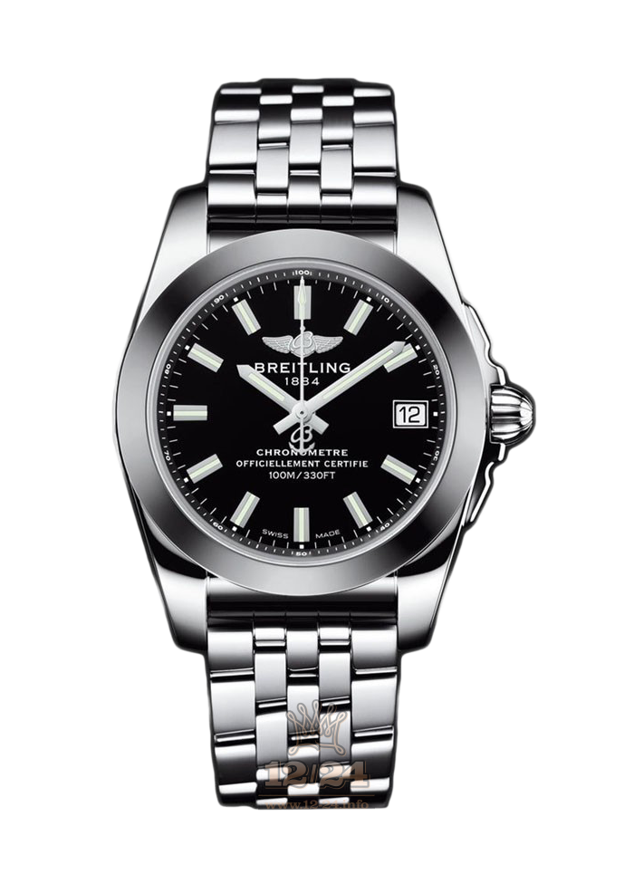 Breitling Galactic Watch W7433012|BE08|376A 36 mm Stainless steel Case Black Dial
