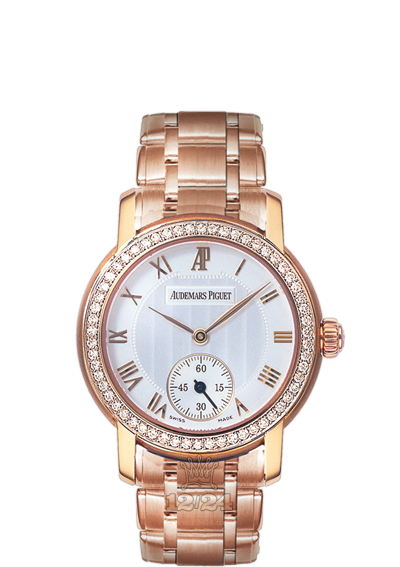 Audemars Piguet Jules Audemars Watch 79387OR.ZZ.1229OR.01 27 mm Pink gold Case White Silver Dial