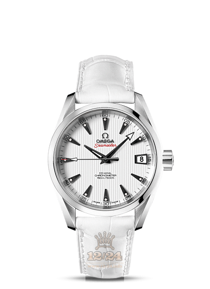 Omega Aqua Terra 150 M Watch 231.13.39.21.54.001 38 mm Stainless steel Case White Dial