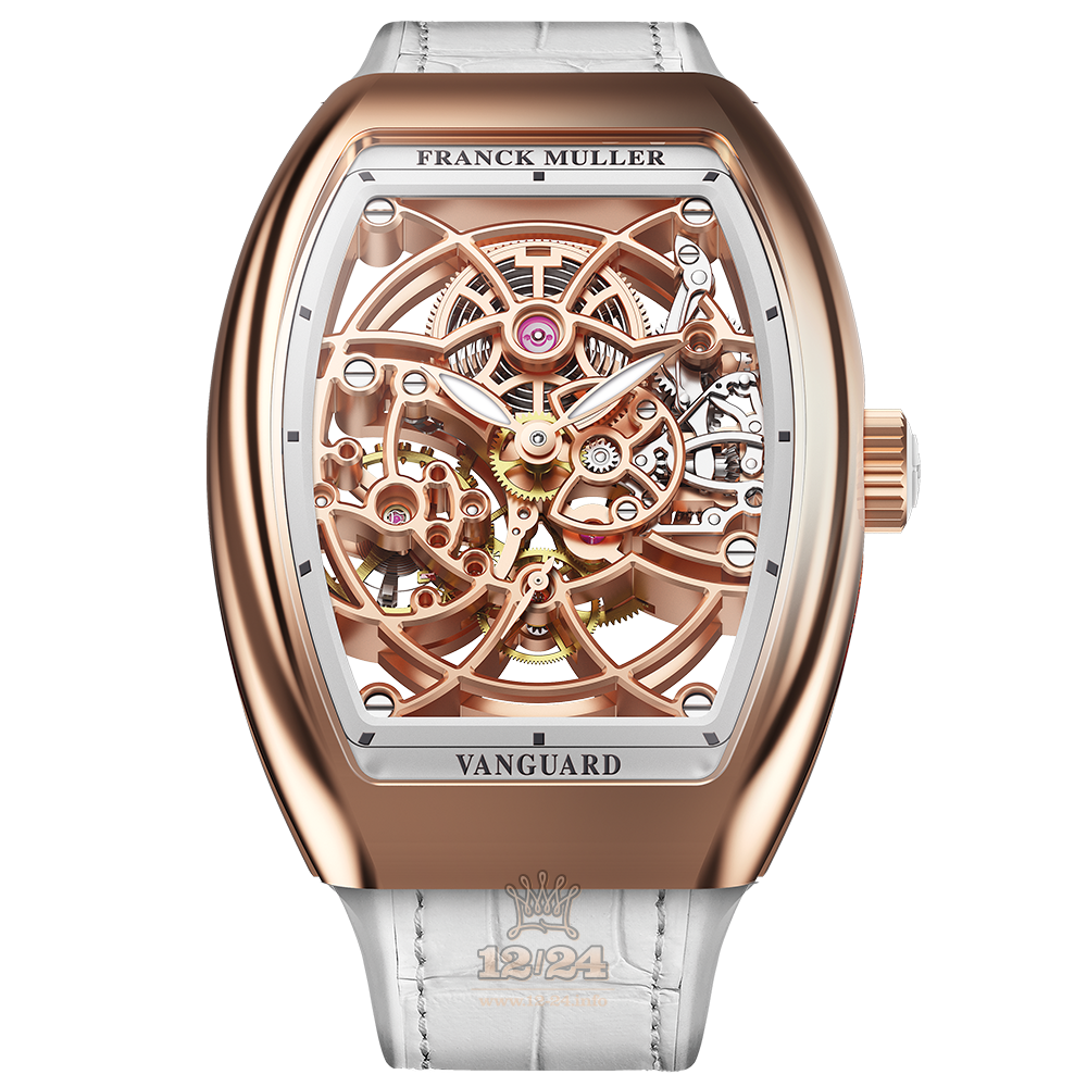 Franck Muller Vanguard Watch V 32 S6 SQT BC 32 mm Pink gold Case