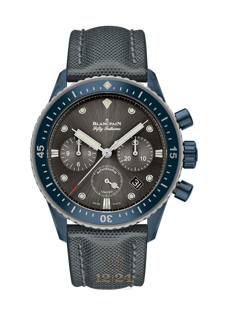 Blancpain Fifty Fathoms Watch 5200-0310-G52 A 44 mm Ceramics Case Gray Dial
