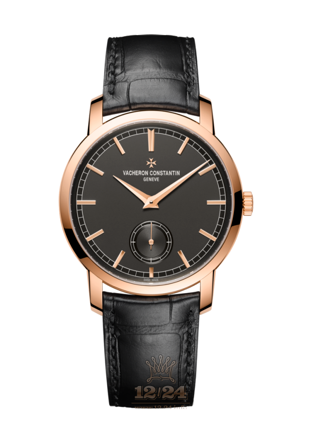 Vacheron Constantin Traditionnelle Watch 82172/000R-B402 38 mm Pink gold Case Black Dial