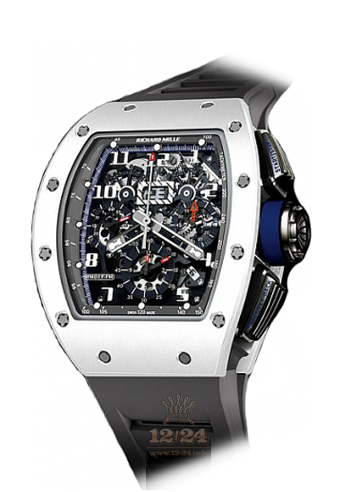 Richard Mille Men's Collection Watch RM 011 Ti Polo St Tropez 50 mm Titanium Case