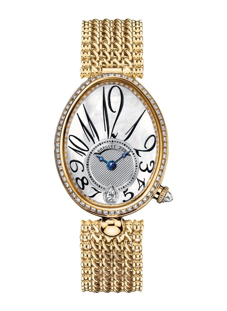 Breguet Reine de Naples Watch 8918BA/58/J20 D000 36 mm Yellow gold Case White Silver Dial