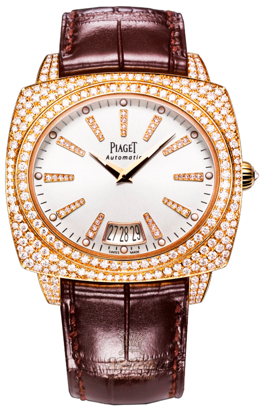 Piaget Limelight Watch G0A36093 39 mm Pink gold Case Silver Dial