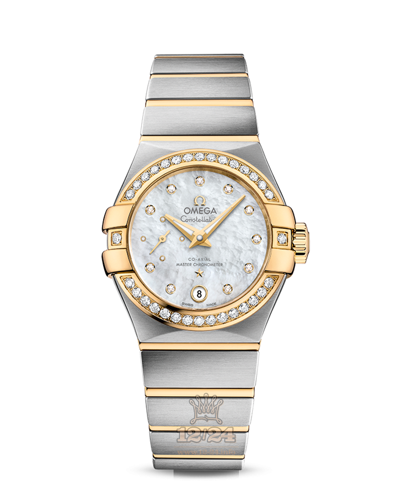 Omega Constellation Watch 127.25.27.20.55.002 27 mm Steel / Yellow gold Case White Dial