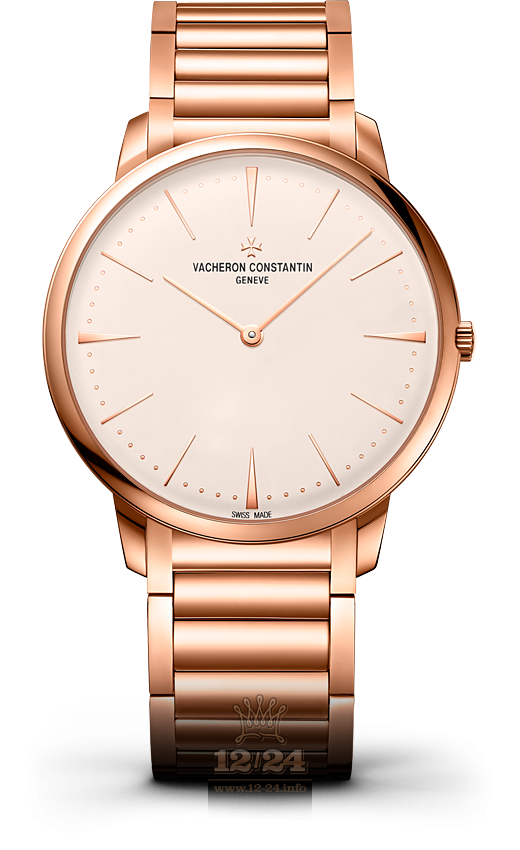 Vacheron Constantin Patrimony Watch 81180/CB1R-9159 40 mm Pink gold Case Pink Dial