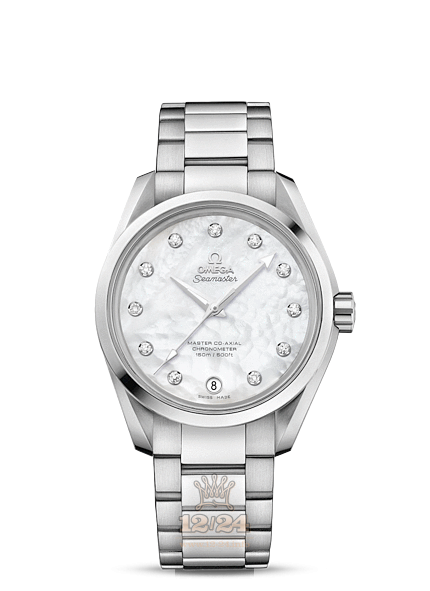Omega Aqua Terra 150 M Watch 231.10.39.21.55.002 38 mm Stainless steel Case White Dial