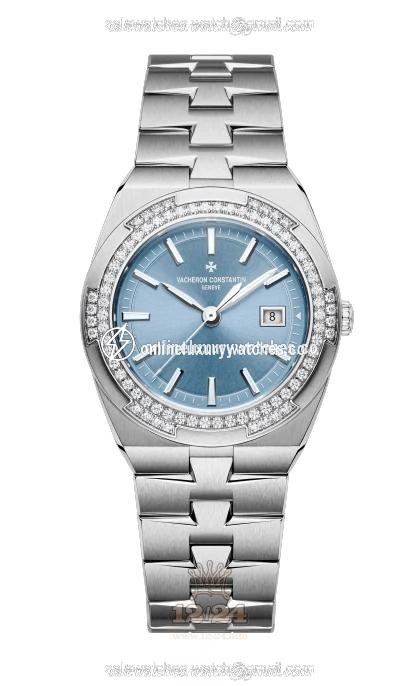 Vacheron Constantin Overseas Watch 1205V/100A-B590 33 mm Stainless steel Case Blue Dial