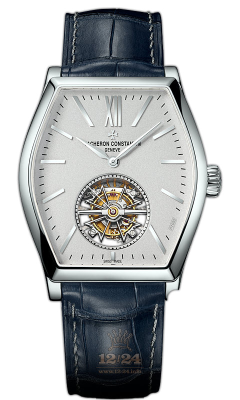 Vacheron Constantin Malte Watch 30130/000P-9876 38 mm Platinum Case Gray Dial