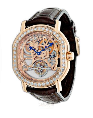 Bvlgari Daniel Roth Watch 101904 BRRP44GLDTBSK 44 mm Pink gold Case