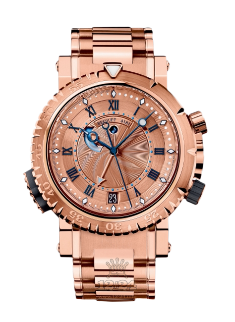 Breguet Marine Watch 5847BR/32/RZ0 45 mm Pink gold Case