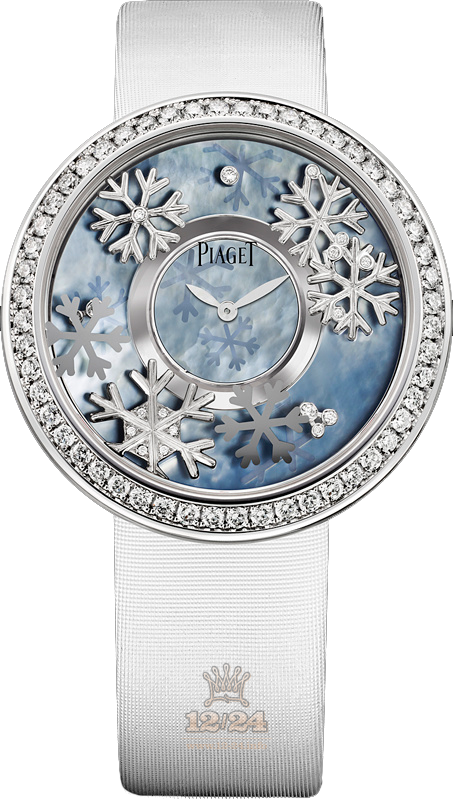 Piaget Limelight Watch G0A36162 39 mm White gold Case Silver Dial