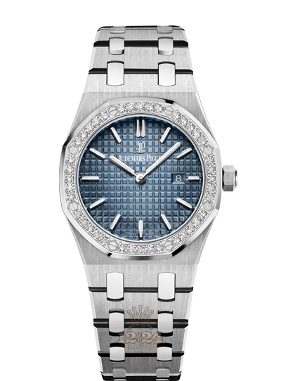 Audemars Piguet Royal Oak Watch 67651IP.ZZ.1261IP.01 33 mm Titanium Case Dark blue Dial