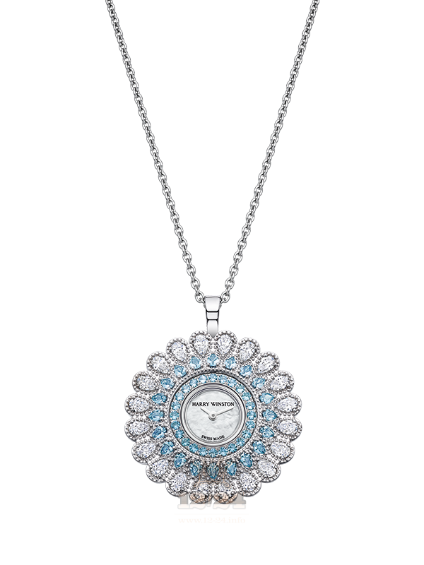 Harry Winston High Jewelry Timepieces Watch HJTQHM36WW001 37 mm White gold Case White Dial