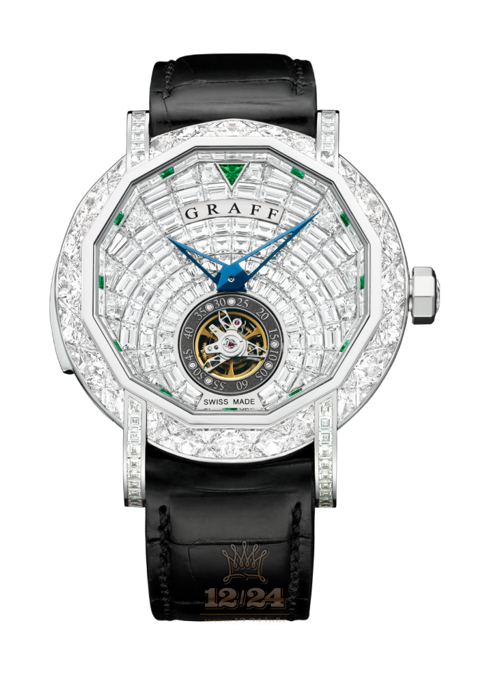 Graff MasterGraff Watch MG-Minute-Repeater-Tourbillon_WGDD_FRONT 47 mm White gold Case Silver Dial