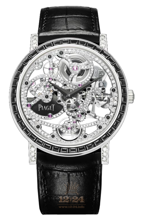 Piaget Altiplano Watch G0A40225 40 mm White gold Case Black Dial