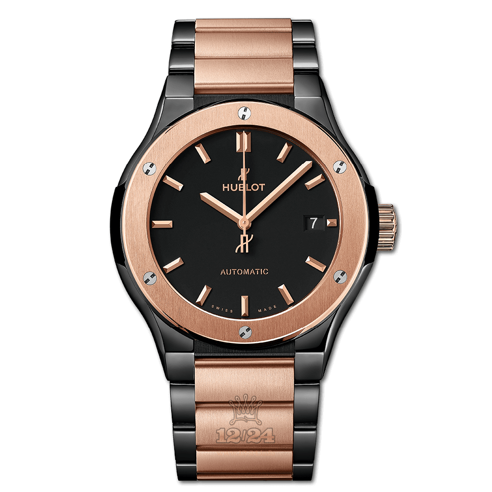 Hublot Classic Fusion Watch 510.CO.1180.CO 45 mm Pink gold Ceramics Case Black Dial