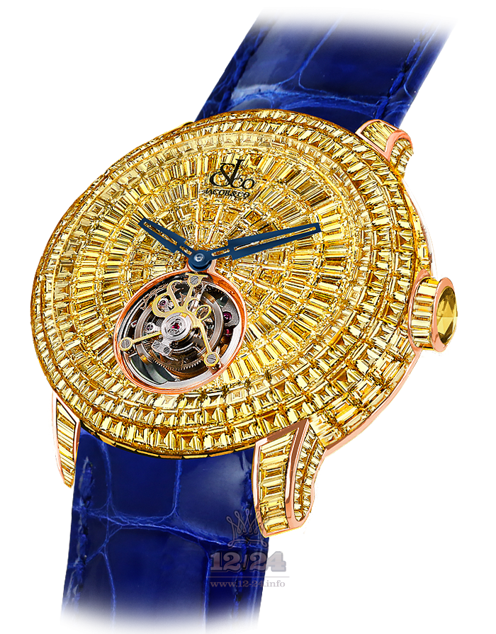 Jacob & Co High Jewelry Masterpieces Watch CV201.40.BY.BY.A 47 mm Yellow gold Case