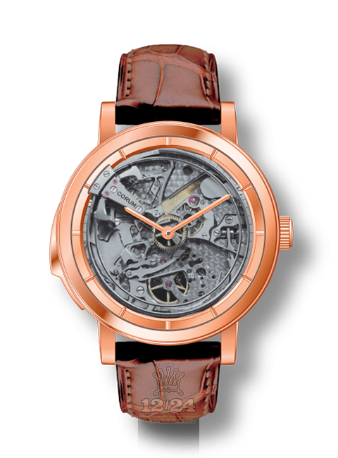 Corum Heritage Watch Z102/02985 41 mm Pink gold Case Gray Dial