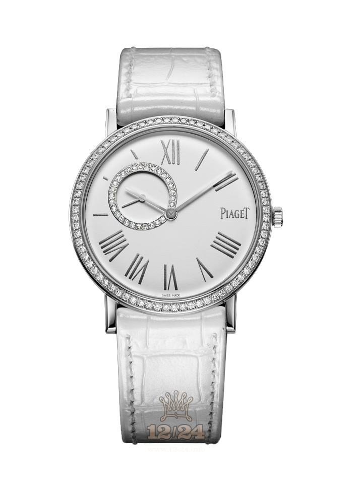 Piaget Altiplano Watch G0A36106 34 mm White gold Case Silver Dial