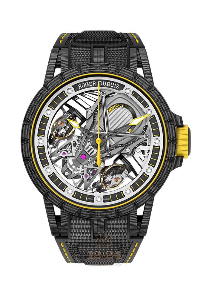 Roger Dubuis Excalibur Watch RDDBEX0613 45 mm Carbon Case
