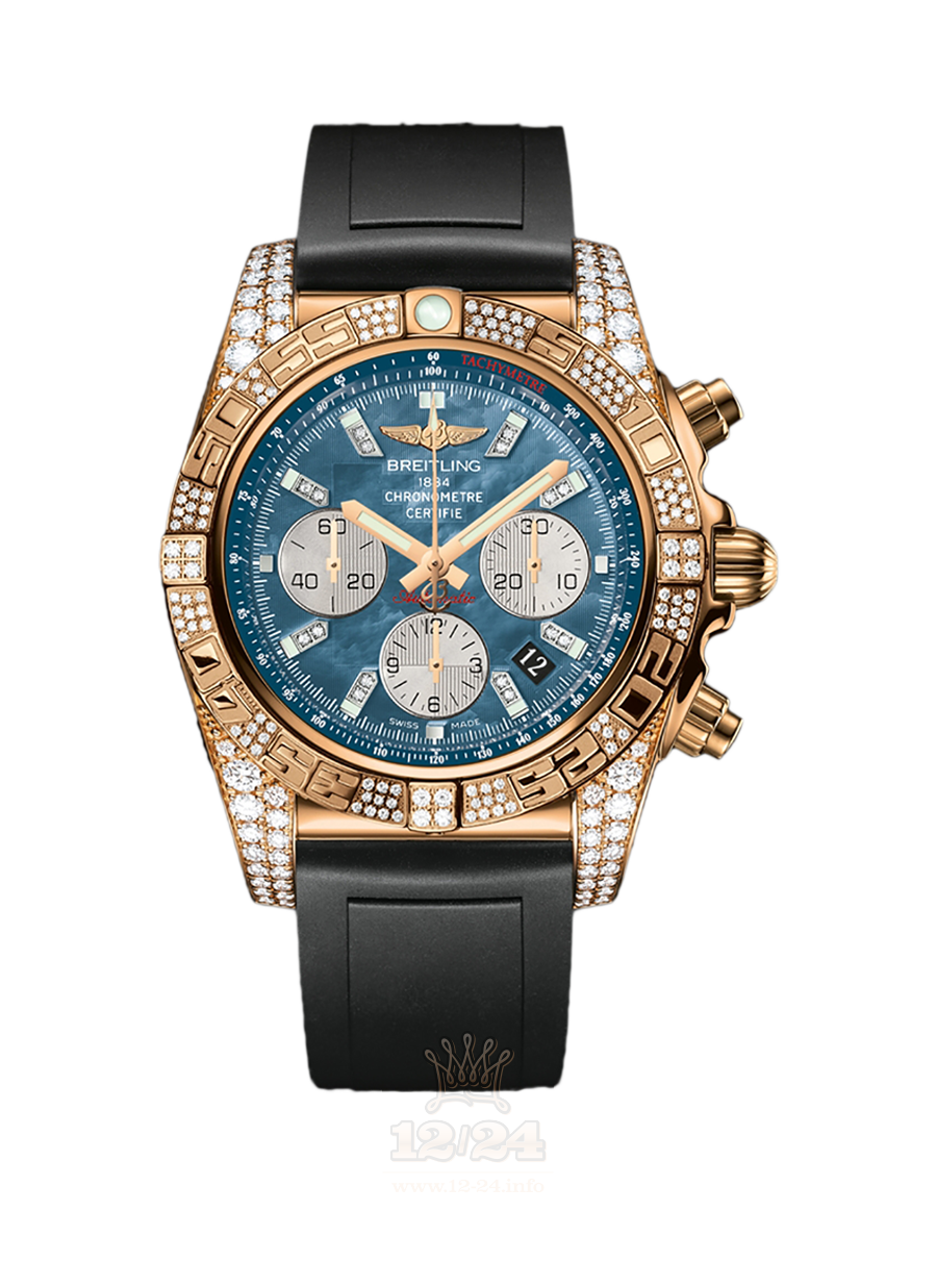 Breitling Chronomat Watch HB0110AJ|BC53|134S|H20D.3.01 44 mm Pink gold Case