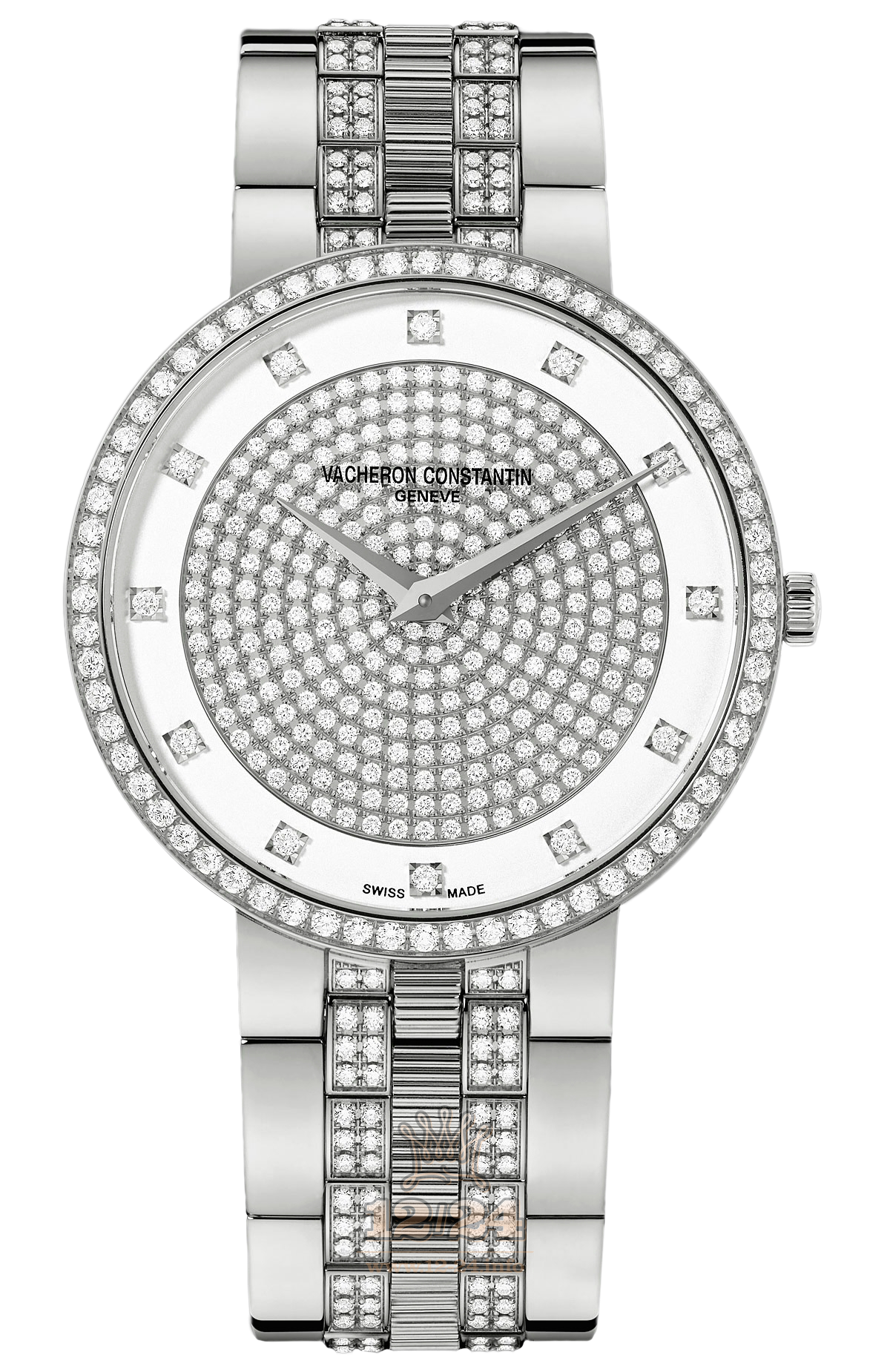 Vacheron Constantin Traditionnelle Watch 81576/V03G-9823 38 mm White gold Case Golden Dial