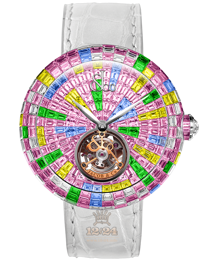 Jacob & Co High Jewelry Masterpieces Watch BT543.30.HX.UE.B 47 mm White gold Case