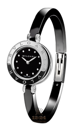 Bvlgari B.Zero1 Watch 102085 BZ23BSCC.M 23 mm Stainless steel Ceramics Case Black Dial