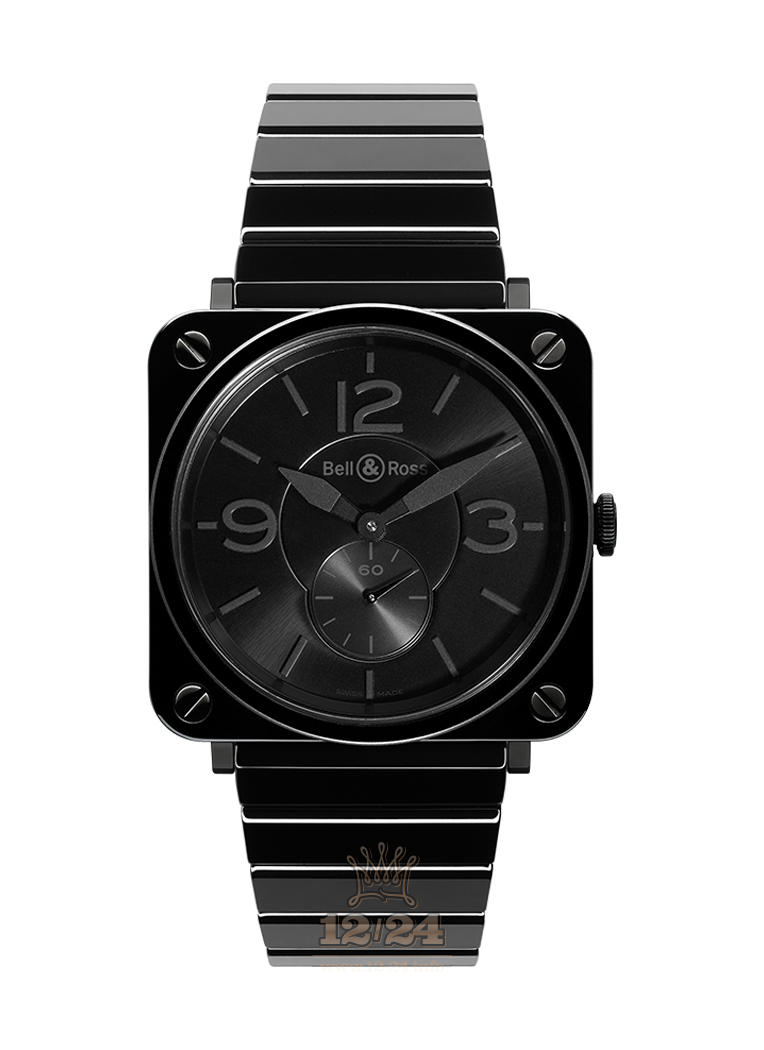 Bell & Ross Instruments Watch BRS-BLC-PH/SCE 39 mm Stainless steel PVD coating Ceramics Case Black Dial