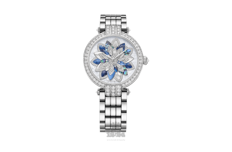 Harry Winston The Premier Collection Watch PRNAHM31WW003 31 mm White gold Case White Pink Dial
