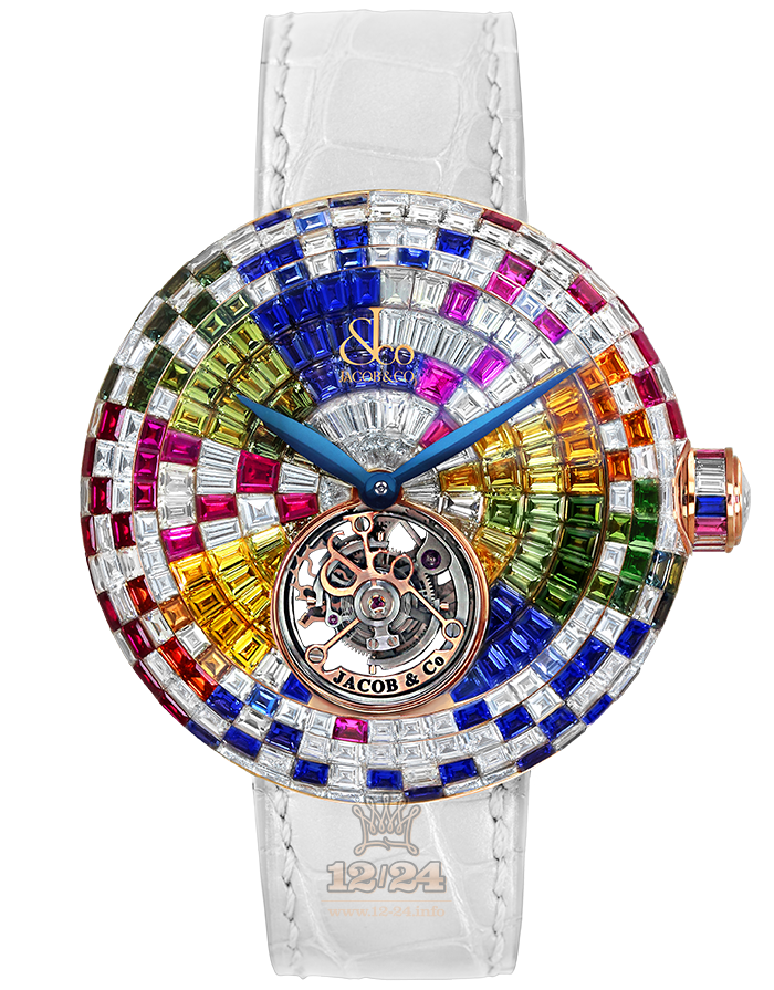 Jacob & Co High Jewelry Masterpieces Watch BT543.40.HX.HX.A 47 mm Pink gold Case