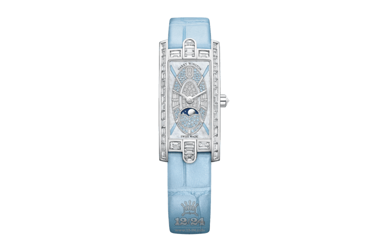 Harry Winston The Avenue Collection Watch AVCQMP16WW007 32 mm White gold Case