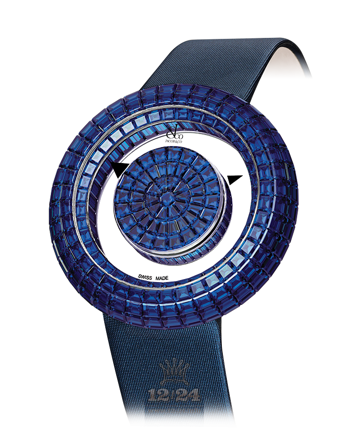 Jacob & Co High Jewelry Masterpieces Watch 210.525.30.BB.BB.3BB 38 mm White gold Case