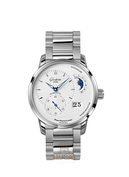 Glashutte Pano Watch 1-90-02-42-32-24 40 mm Stainless steel Case White Dial