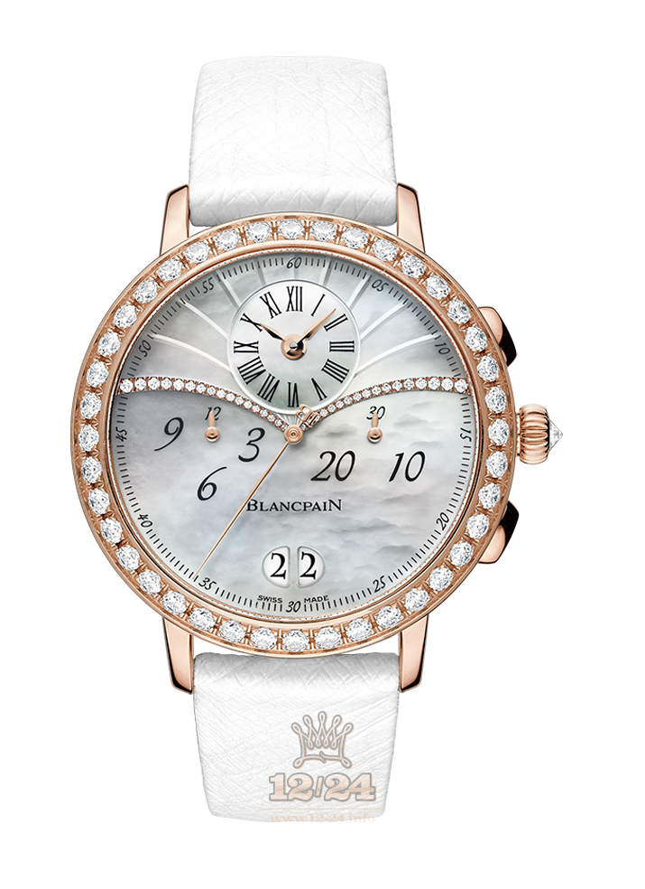 Blancpain Women Watch 3626-2954-58A 39 mm Red gold Case