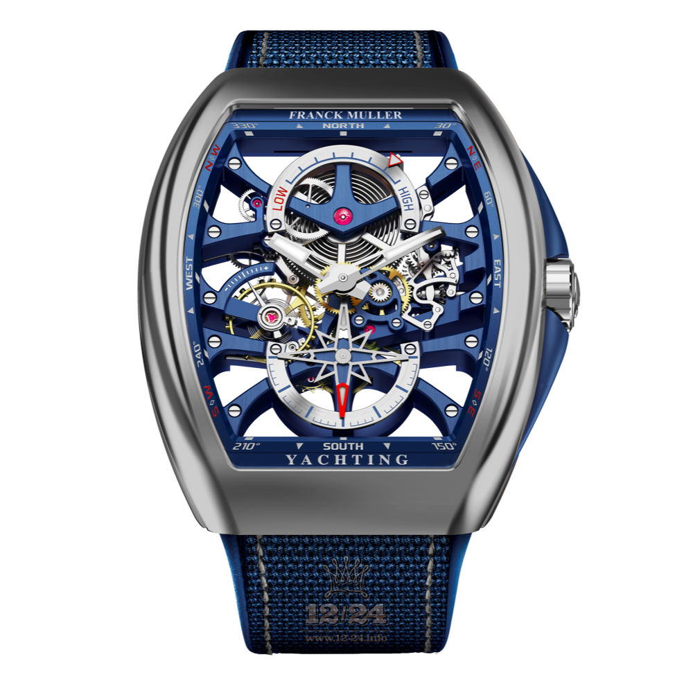Franck Muller Vanguard Watch V 45 S6 PR SQT ANCRE FM YACHT OG 44 mm White gold Case