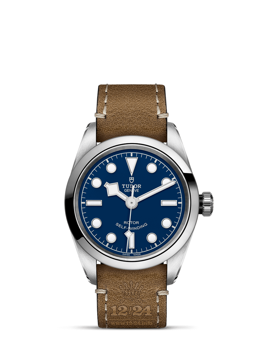 Tudor Black Bay 32 Watch m79580-0004 32 mm Stainless steel Case Dark blue Dial