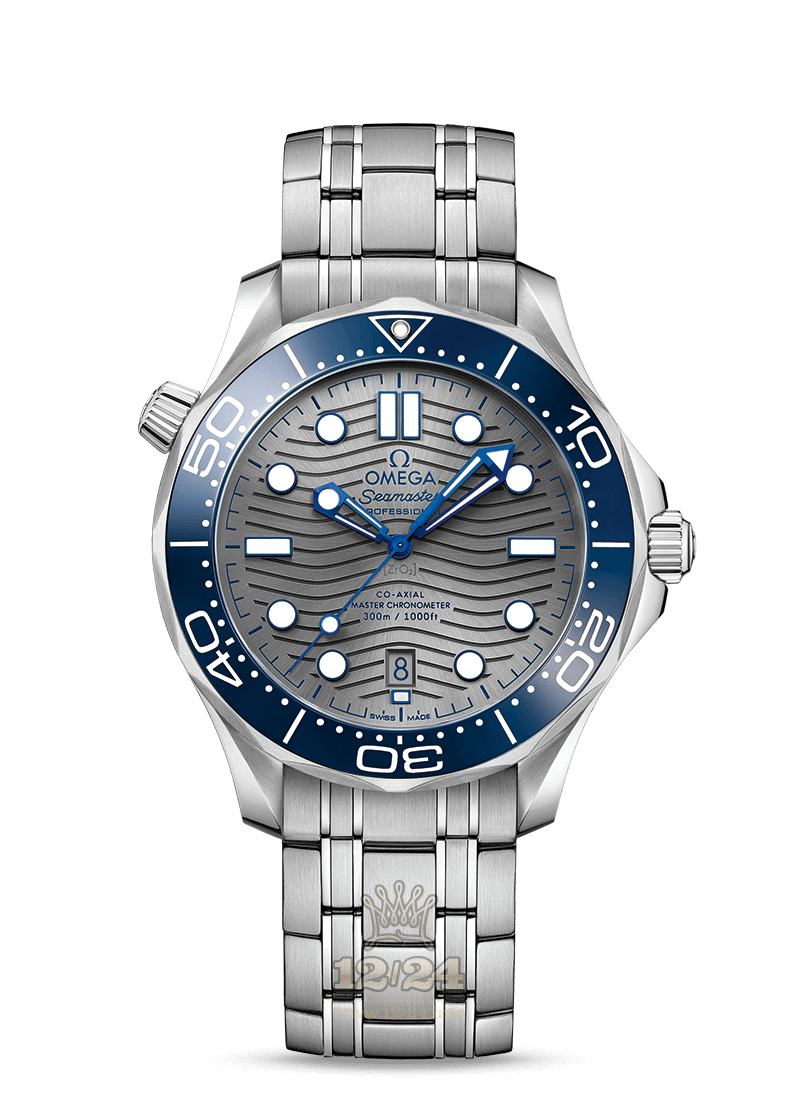 Omega Diver 300 M Watch 210.30.42.20.06.001 42 mm Stainless steel Case Gray Dial