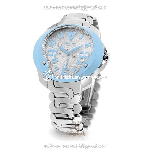 Franc Vila Tribute In Colors Watch 80Q.SS.NEO.291C 41 mm Stainless steel Case Silver Dial