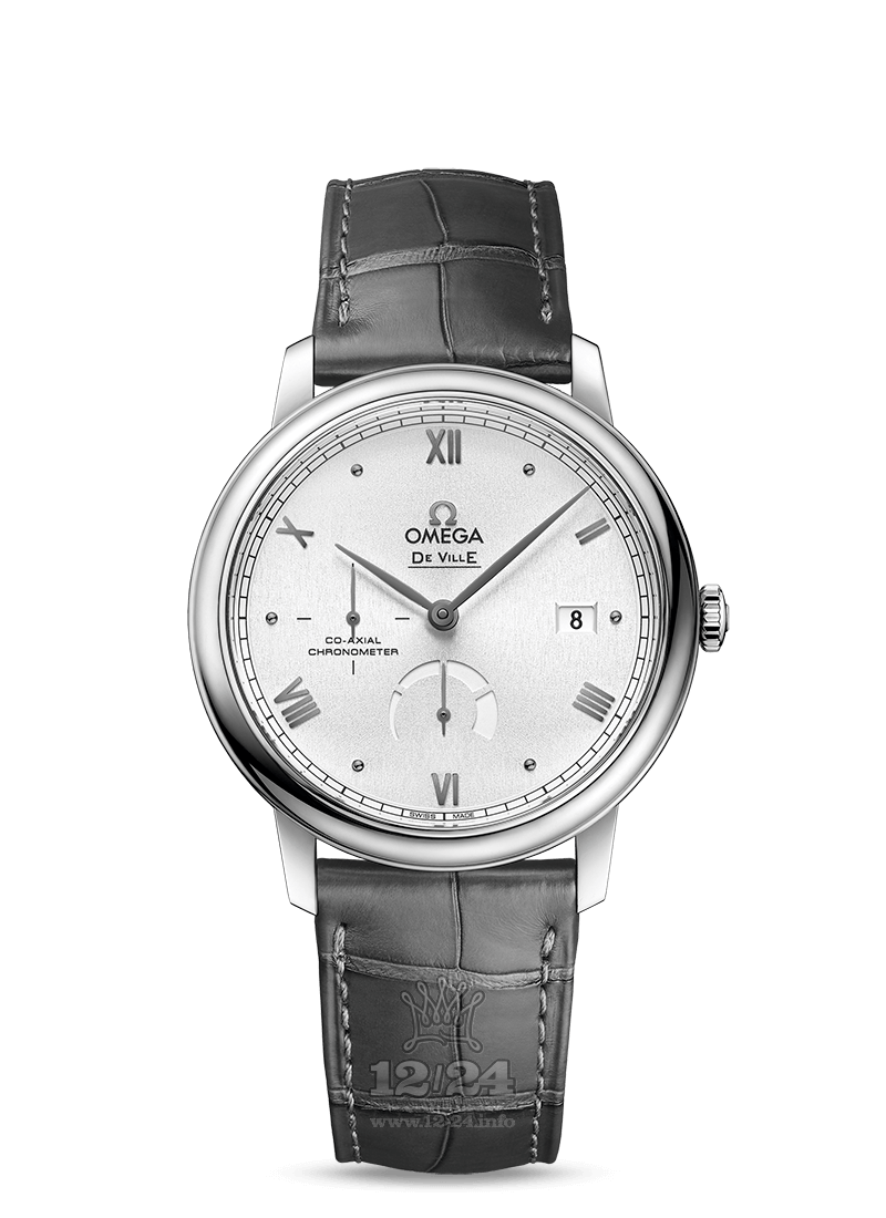 Omega De Ville Watch 424.13.40.21.02.005 40 mm Stainless steel Case Silver Dial